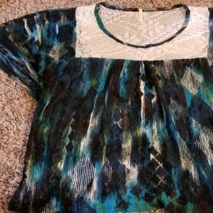 Beautiful blue blouse